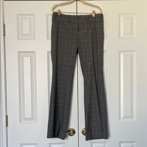 The Limited Gray Plaid Drew Dress Pants